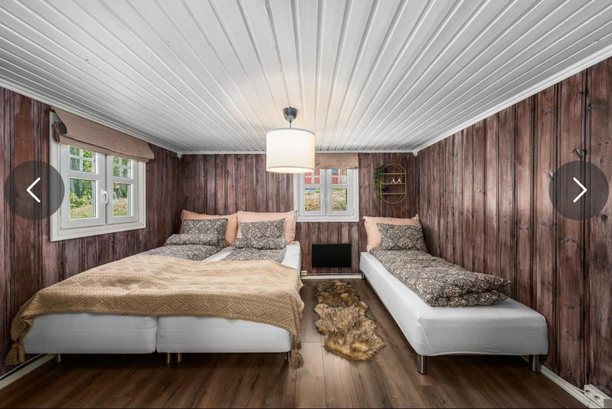 Beautiful Cabin By Mjosa. Villa Stange Dış mekan fotoğraf